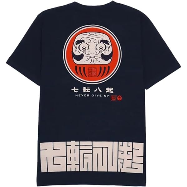 Japanese Design T-Shirts (Discharge Print Series/NANAKOROBIYAOKI